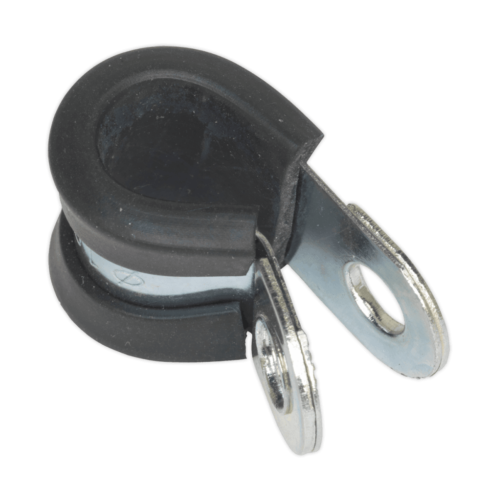Sealey P-Clip Rubber Lined 10mm Pack of 25 Model No-20006