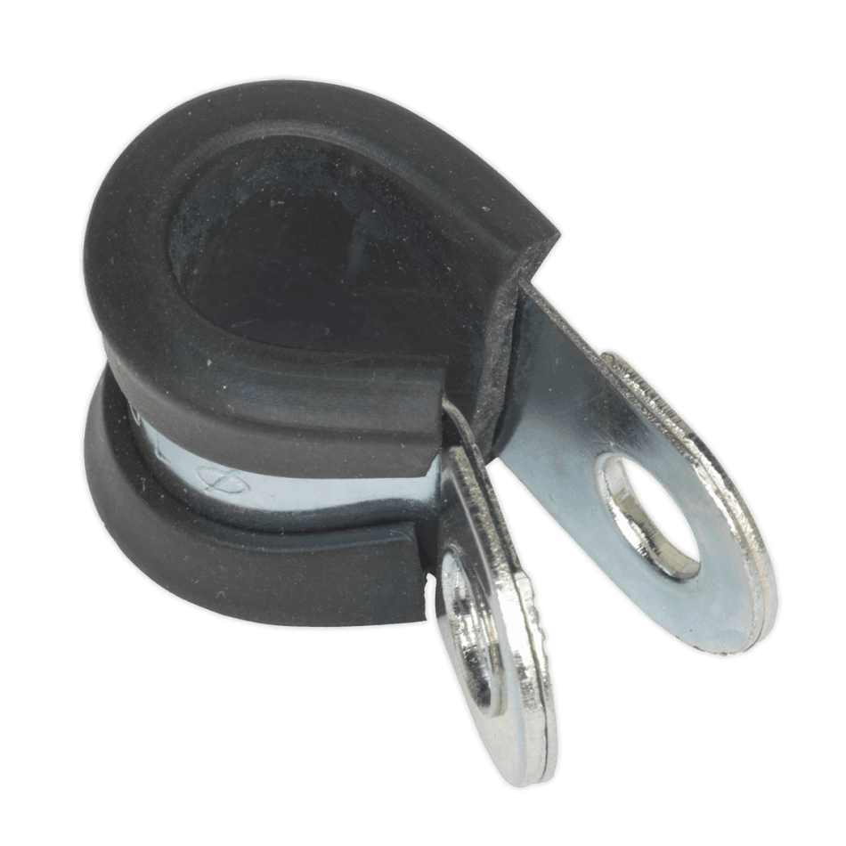 Sealey P-Clip Rubber Lined 10mm Pack of 25 Model No-20006