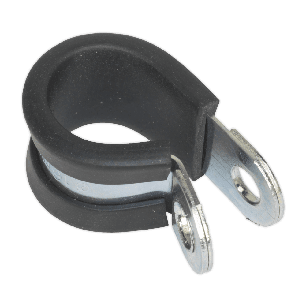 Sealey P-Clip Rubber Lined 16mm Pack of 25 Model No-20007
