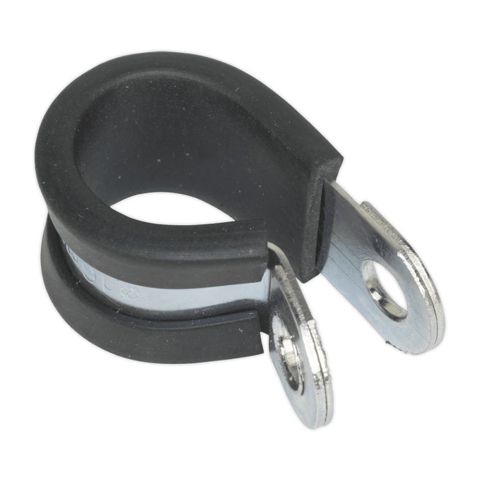 Sealey P-Clip Rubber Lined 16mm Pack of 25 Model No-20007