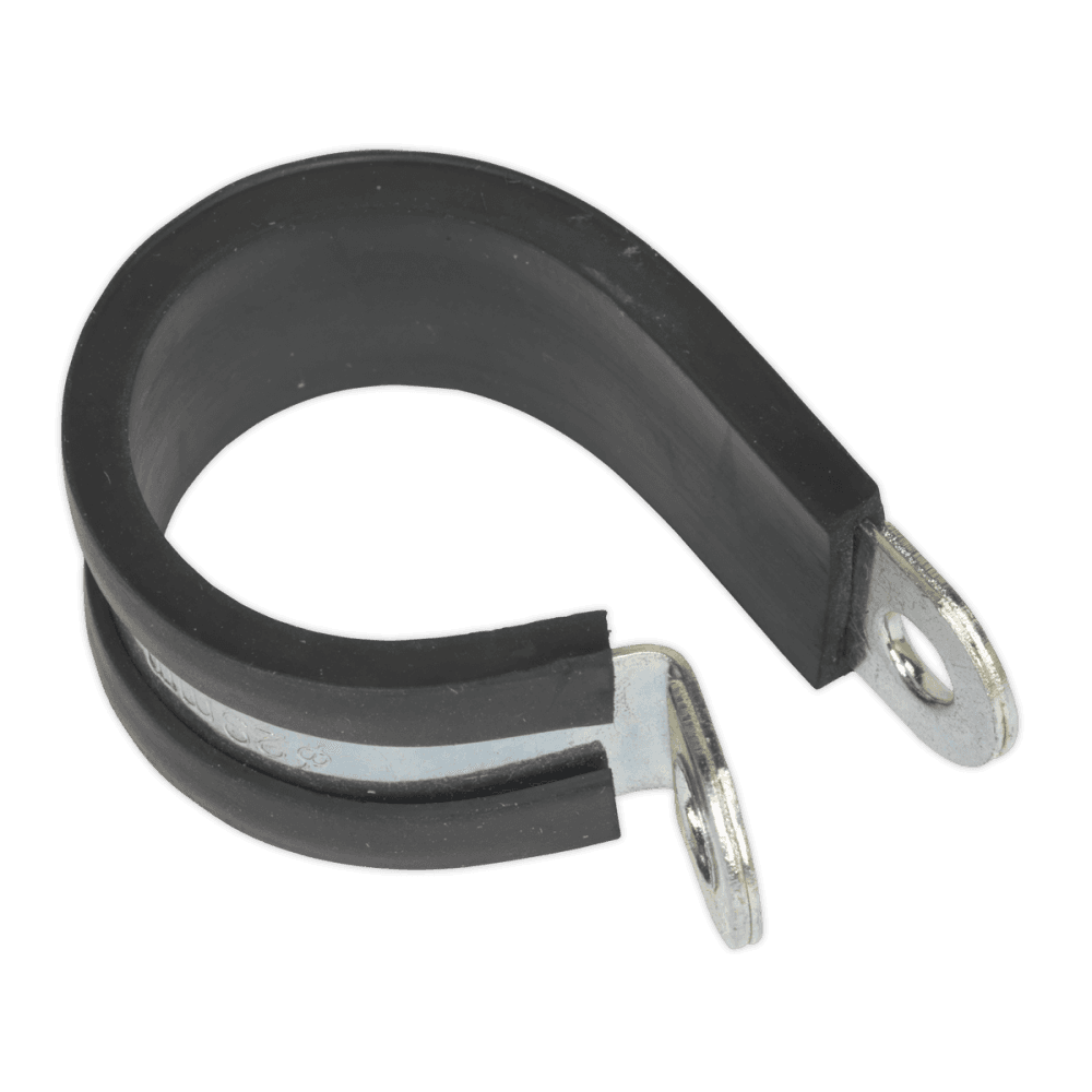 Sealey P-Clip Rubber Lined 29mm Pack of 25 Model No-20009