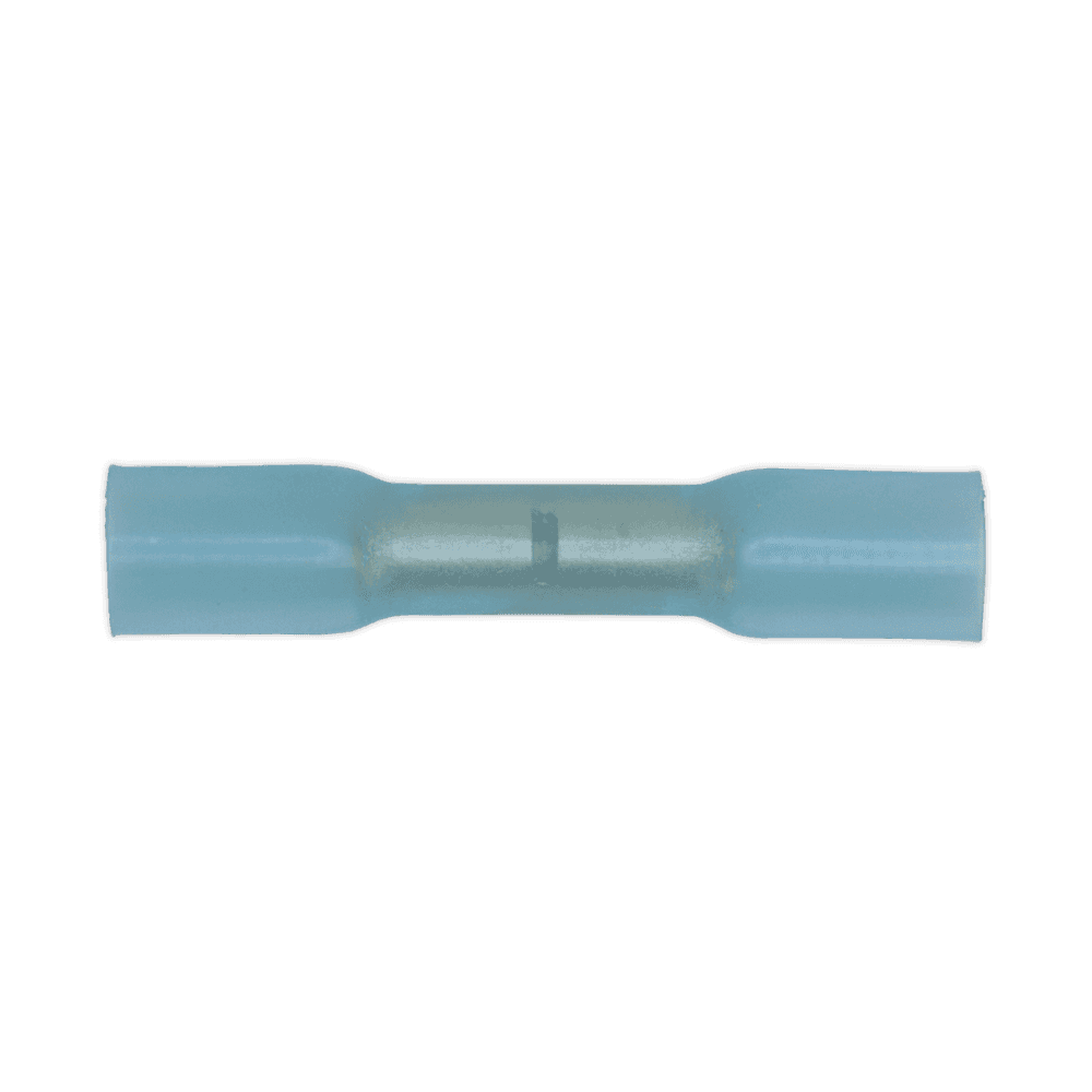Sealey Heat Shrink Butt Connector Terminal 5.8mm, Blue - Pack of 100 Model No-20016