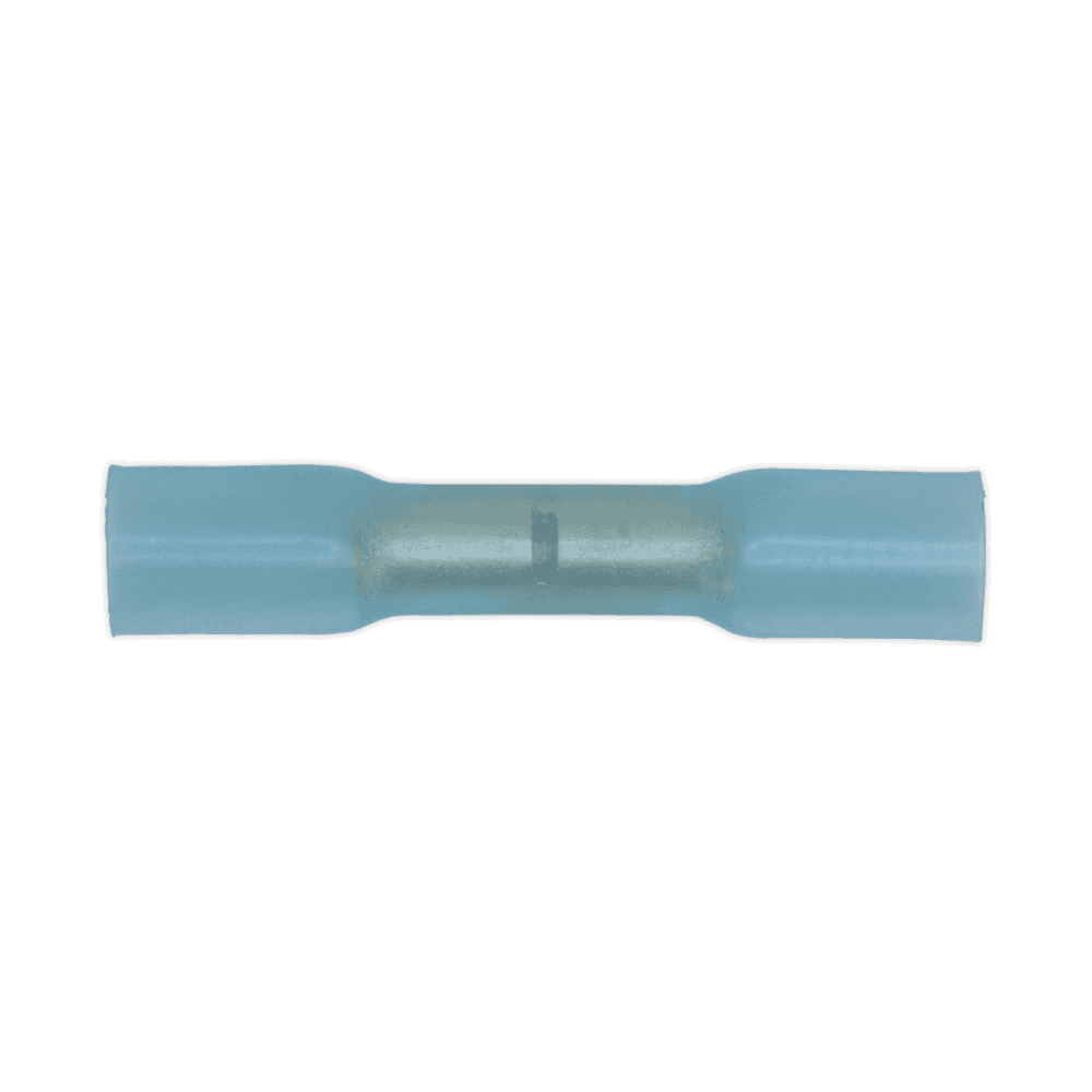 Sealey Heat Shrink Butt Connector Terminal 5.8mm, Blue - Pack of 50 Model No-20017