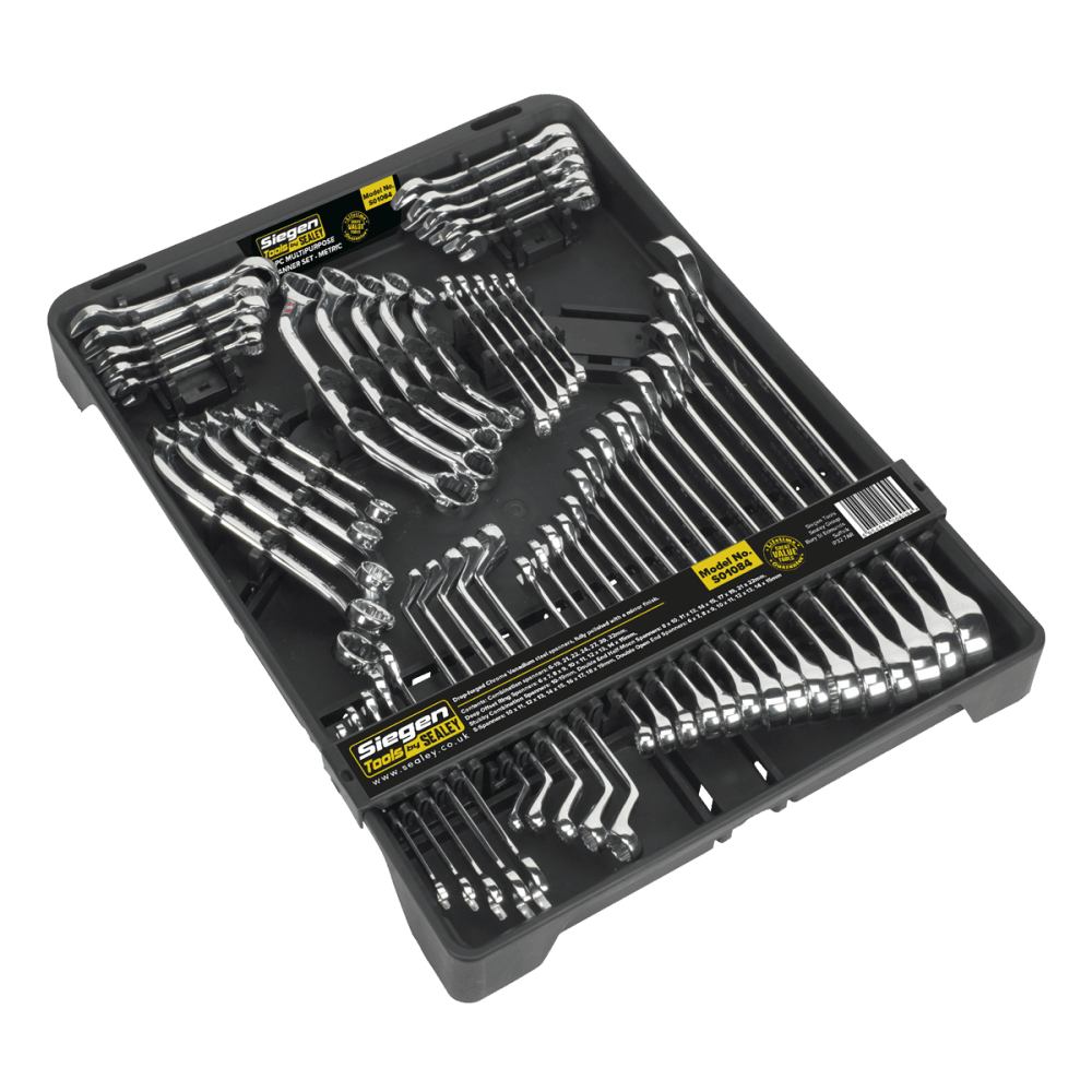 Sealey Multi-Purpose Spanner Set 50pc Metric Model No-20023