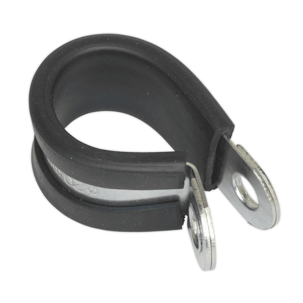 Sealey P-Clip Rubber Lined 21mm Pack of 25 Model No-20035