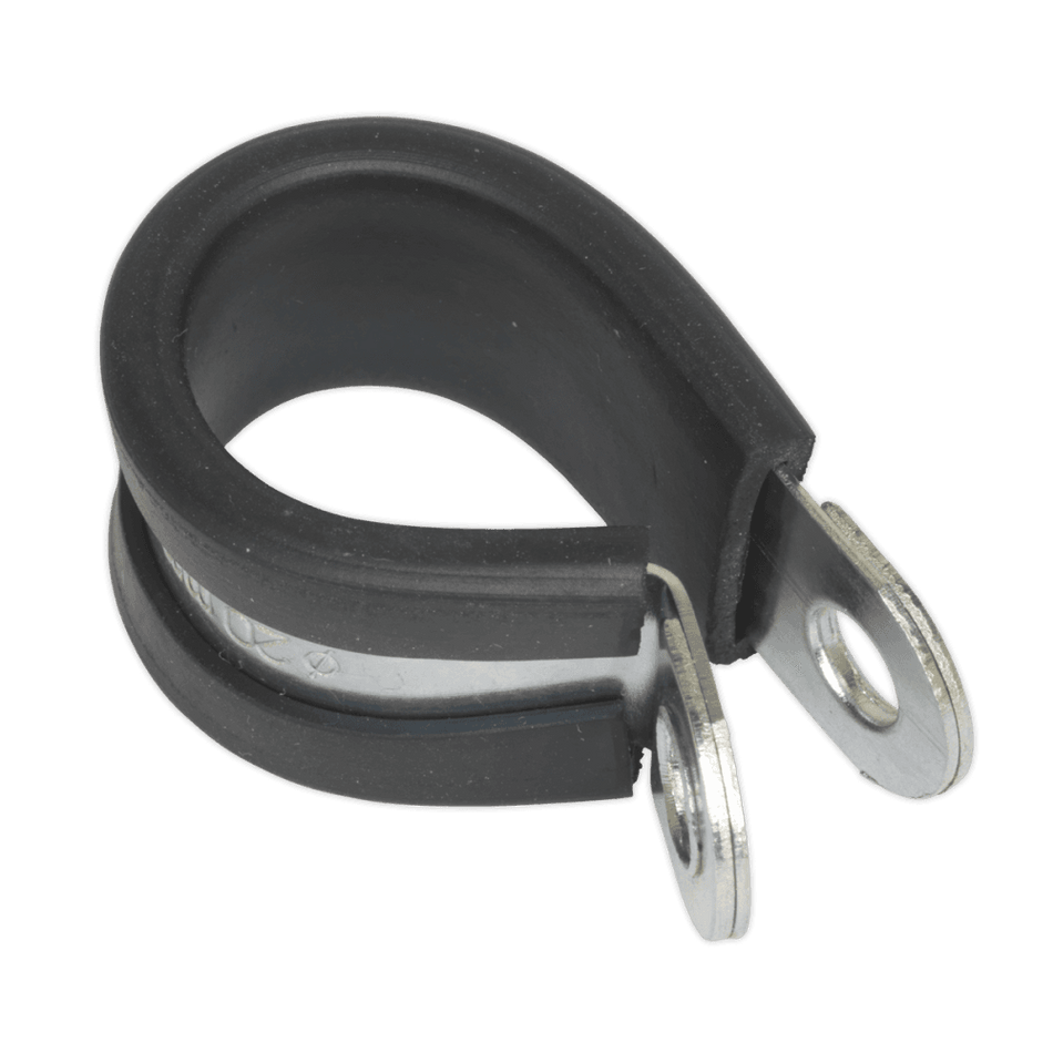 Sealey P-Clip Rubber Lined 21mm Pack of 25 Model No-20035