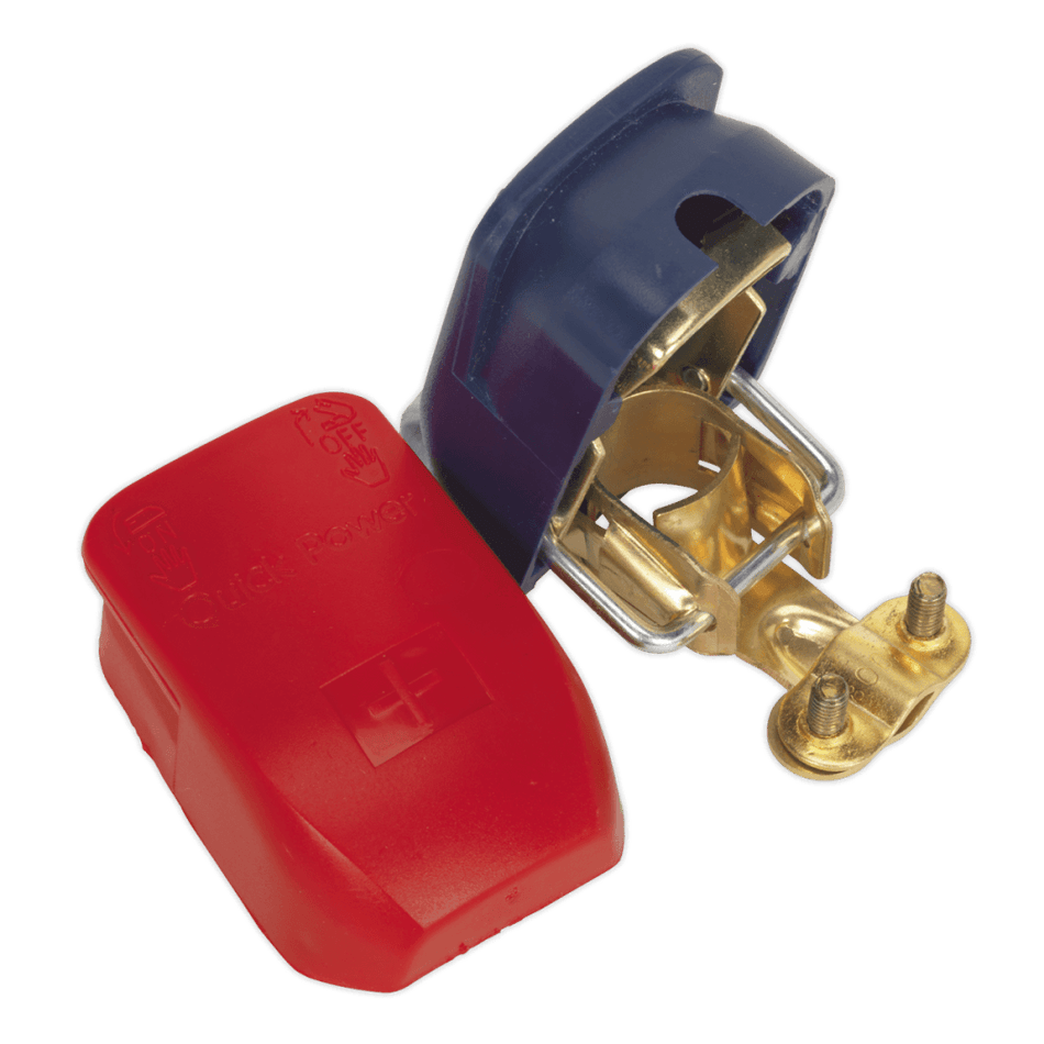 Sealey Quick Release Battery Clamps Positive-Negative Pair Model No-20055
