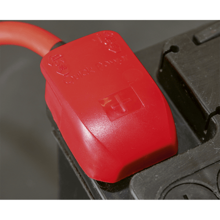 Sealey Quick Release Positive-Negative Battery Clamps - Pair Model No-20055