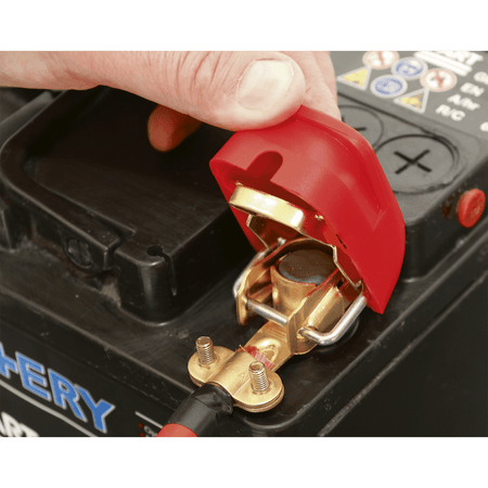 Sealey Quick Release Positive-Negative Battery Clamps - Pair Model No-20055