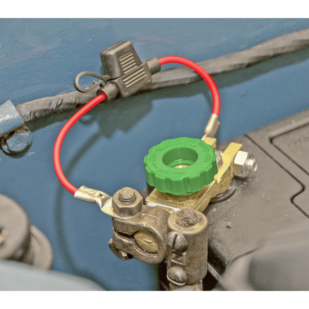 Sealey Battery Terminal & Fuse Holder 12-24V Anti-Theft Model No-20056