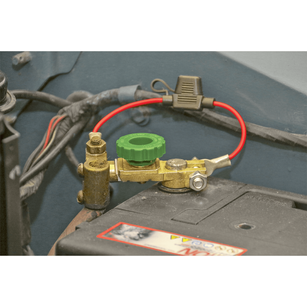 Sealey Battery Terminal & Fuse Holder 12-24V Anti-Theft Model No-20056
