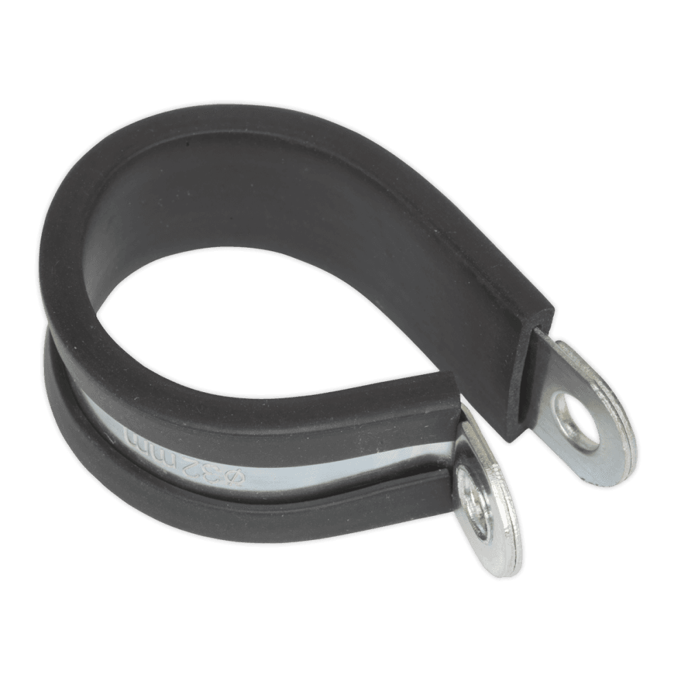 Sealey P-Clip Rubber Lined 35mm Pack of 25 Model No-20059