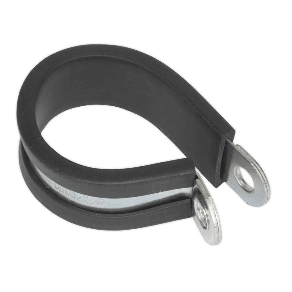 Sealey P-Clip Rubber Lined 35mm Pack of 25 Model No-20059