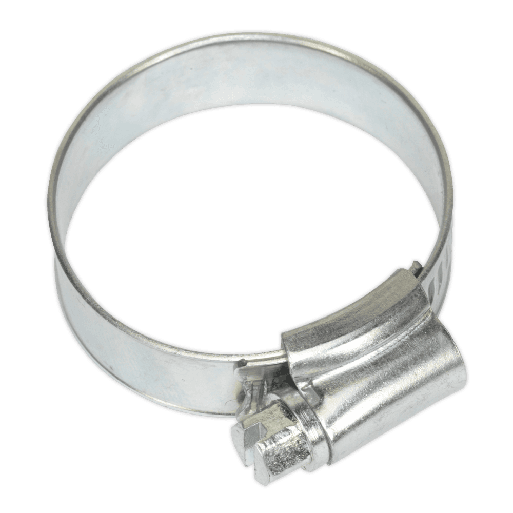 Sealey Zinc Plated Hose Clip 25-38mm - Pack of 20 Model No-20082