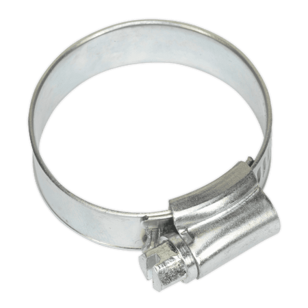 Sealey Zinc Plated Hose Clip 25-38mm - Pack of 20 Model No-20082