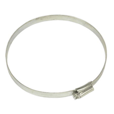 Sealey Zinc Plated Hose Clip 120-140mm - Pack of 10 Model No-20091