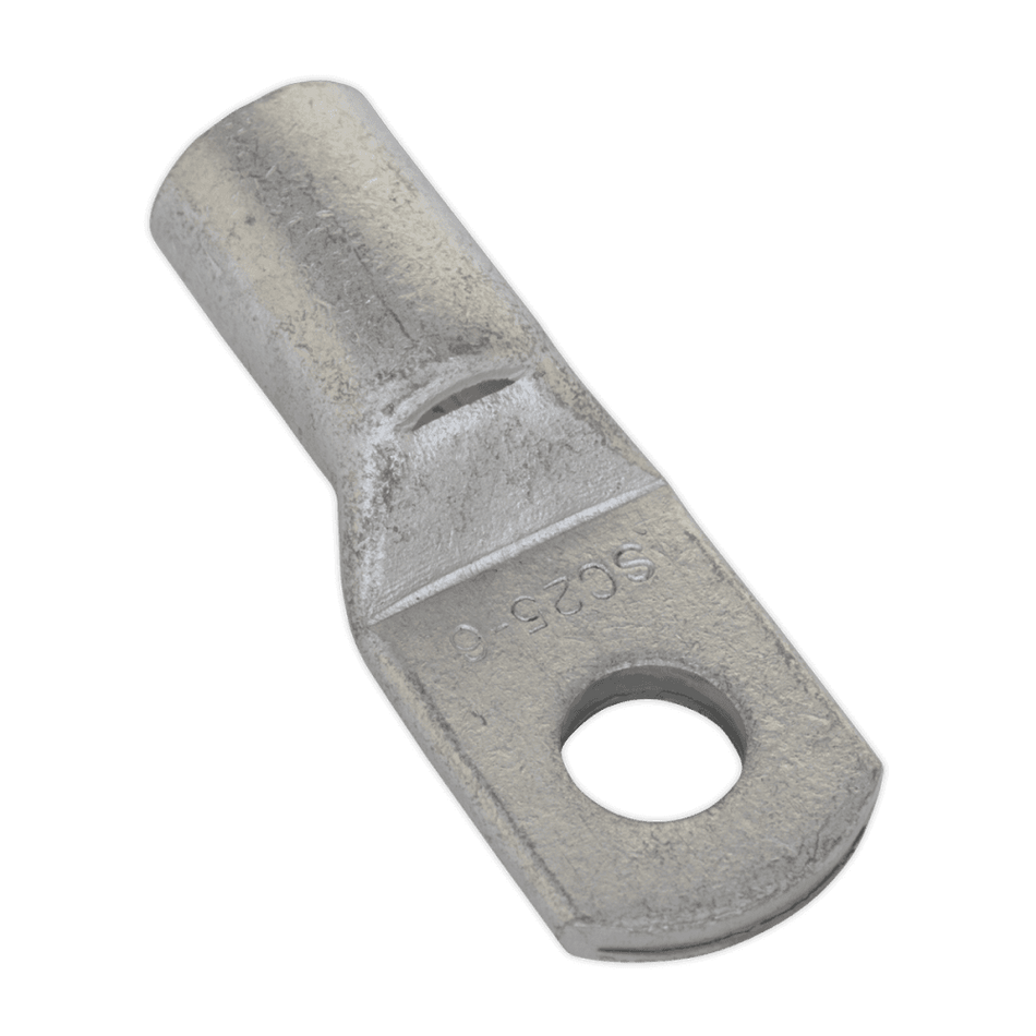 Sealey Copper Lug Terminal 25mmÃ‡Â« x 6mm Pack of 10 Model No-20109