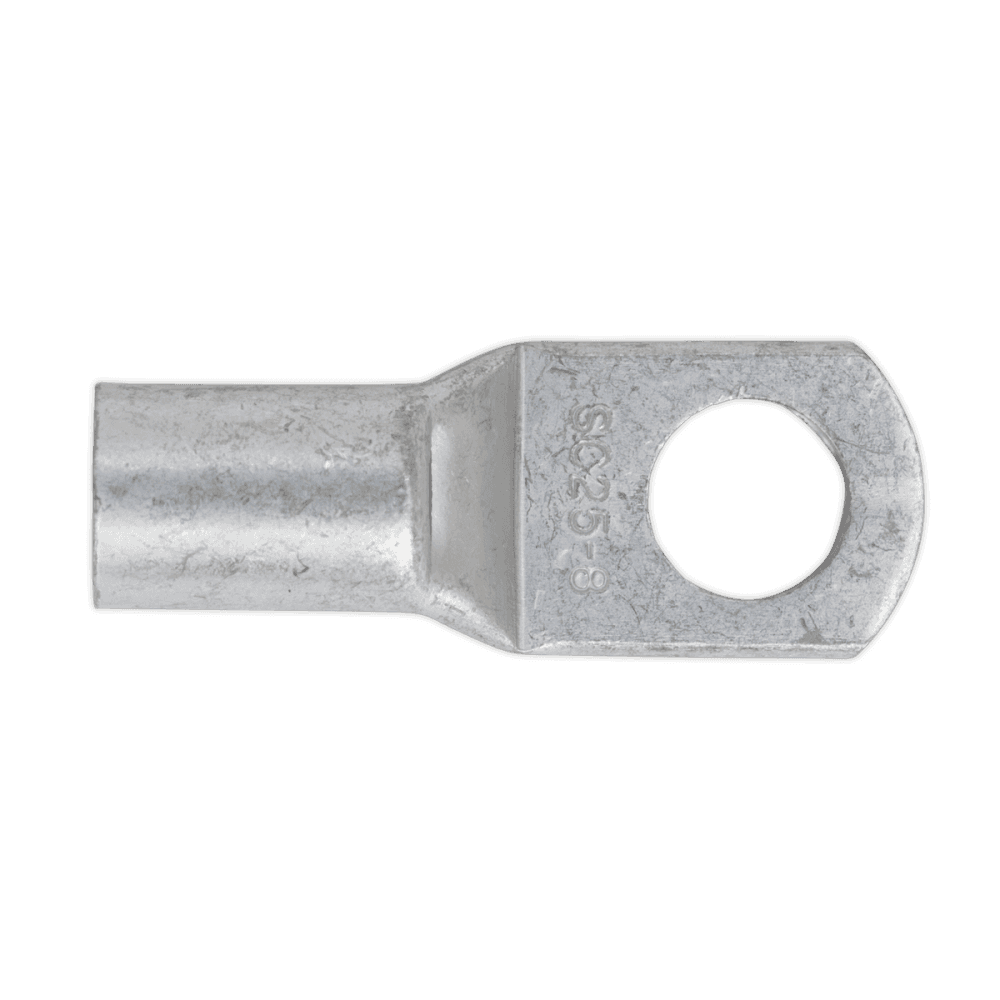 Sealey Copper Lug Terminal 25mm² x 8mm - Pack of 10 Model No-20110