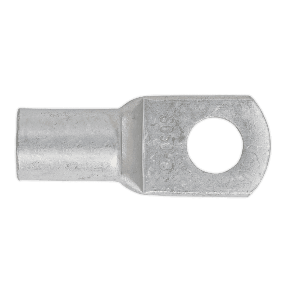 Sealey Copper Lug Terminal 50mmÃ‡Â« x 8mm Pack of 10 Model No-20114