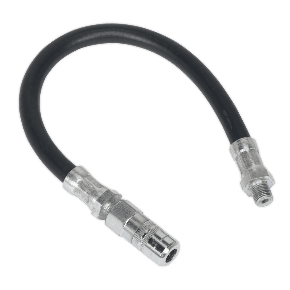 Sealey Rubber Delivery Hose with 4-Jaw Connector Flexible 300mm 1/8"BSP Gas Model No-20117