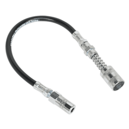 Sealey Rubber Delivery Hose with 4-Jaw Connector Flexible 300mm Quick Release Coupling Model No-20119