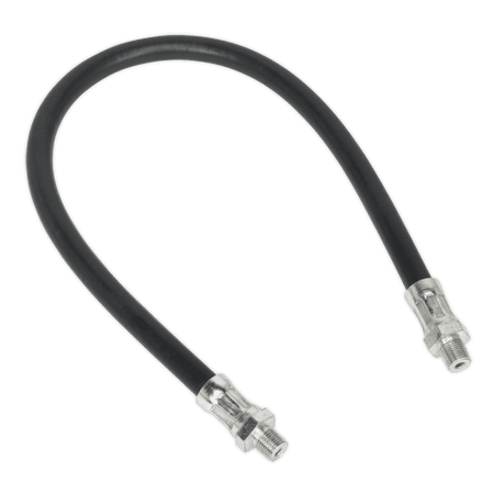 Sealey Rubber Delivery Hose Flexible 450mm 1/8"BSP Gas Model No-20121