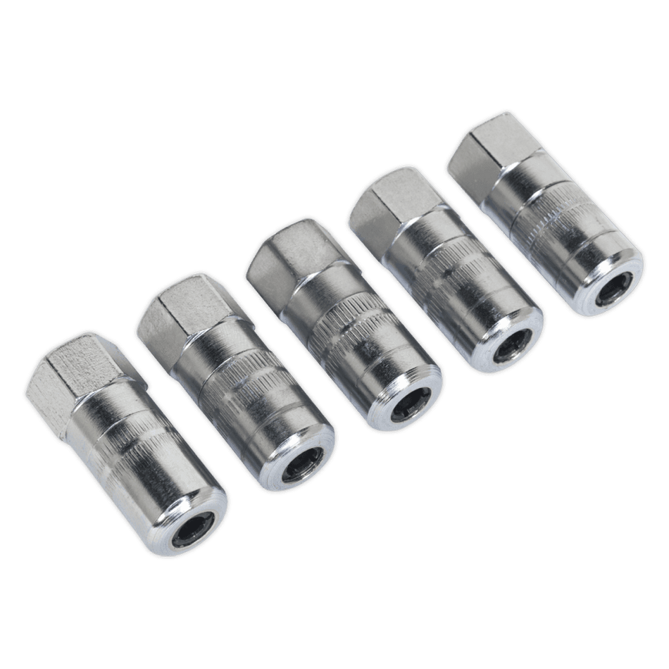 Sealey Hydraulic Connector 4-Jaw Heavy-Duty 1/8"BSP Pack of 5 Model No-20124