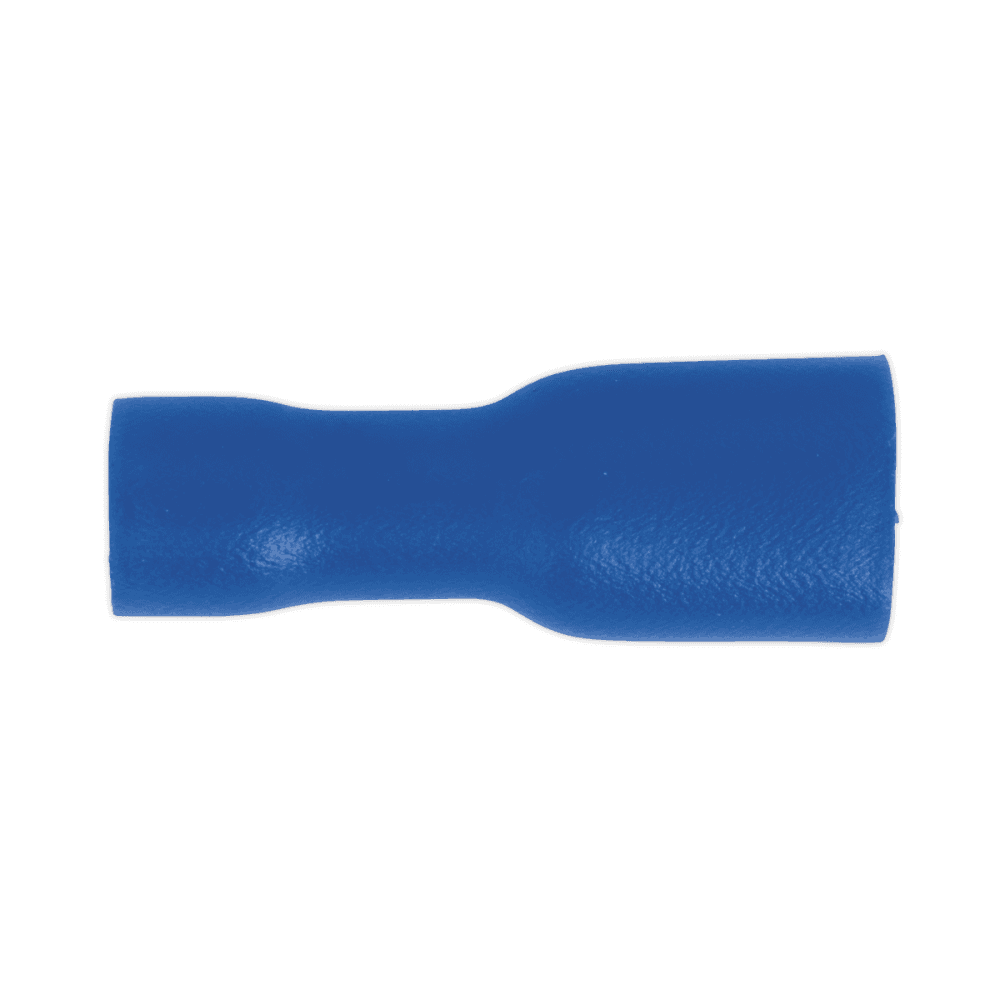 Sealey Fully Insulated Terminal 4.8mm Female Blue Pack of 100 Model No-20133