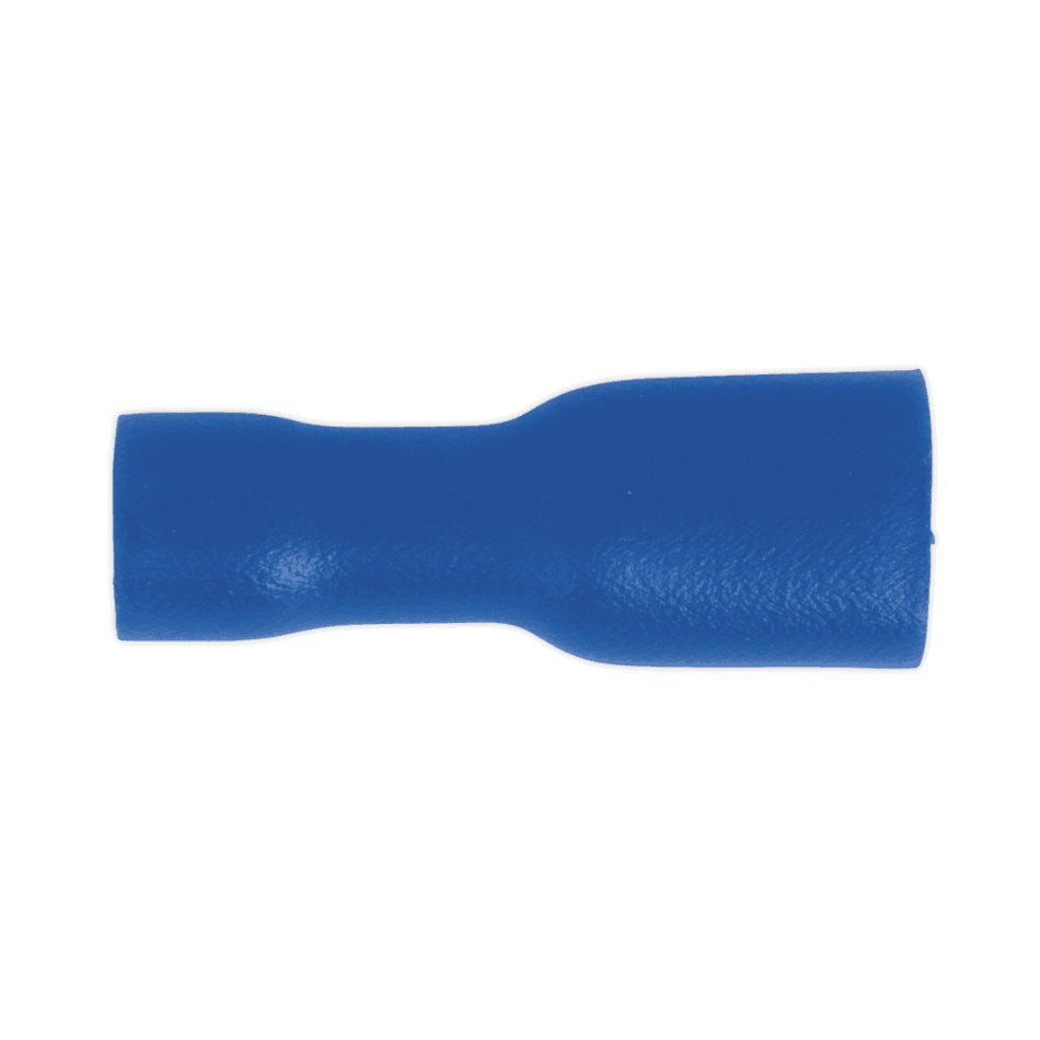 Sealey Fully Insulated Terminal 4.8mm Female Blue Pack of 100 Model No-20133