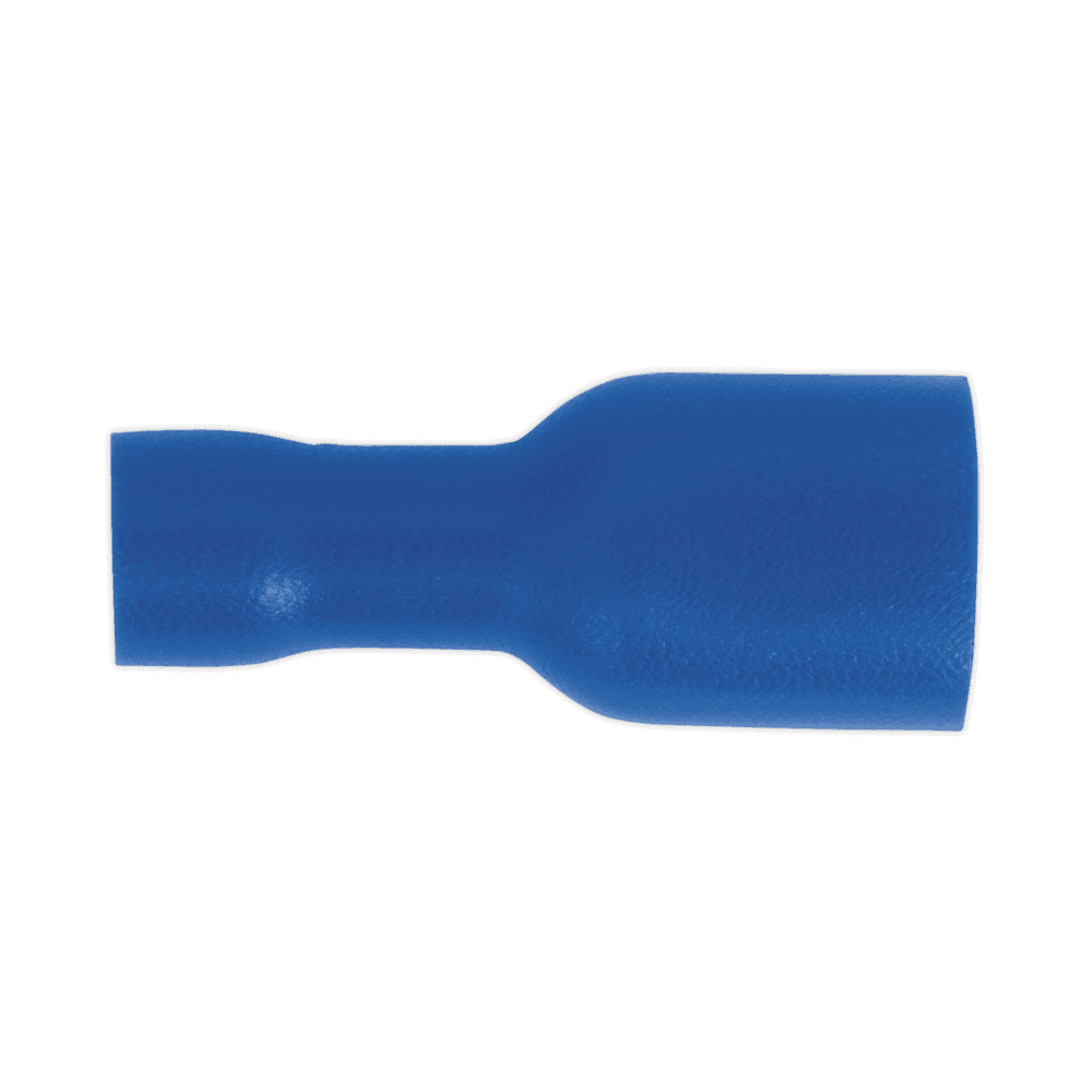 Sealey Fully Insulated Terminal 6.3mm Female Blue Pack of 100 Model No-20134