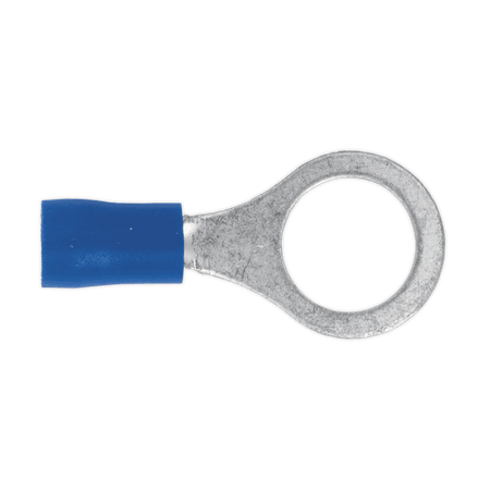 Sealey Easy-Entry Ring Terminal 10.5mm (3/8"), Blue - Pack of 100 Model No-20142
