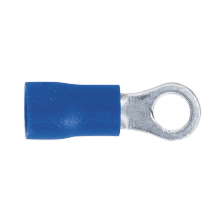 Sealey Easy-Entry Ring Terminal 4.3mm (4BA), Blue - Pack of 100 Model No-20143