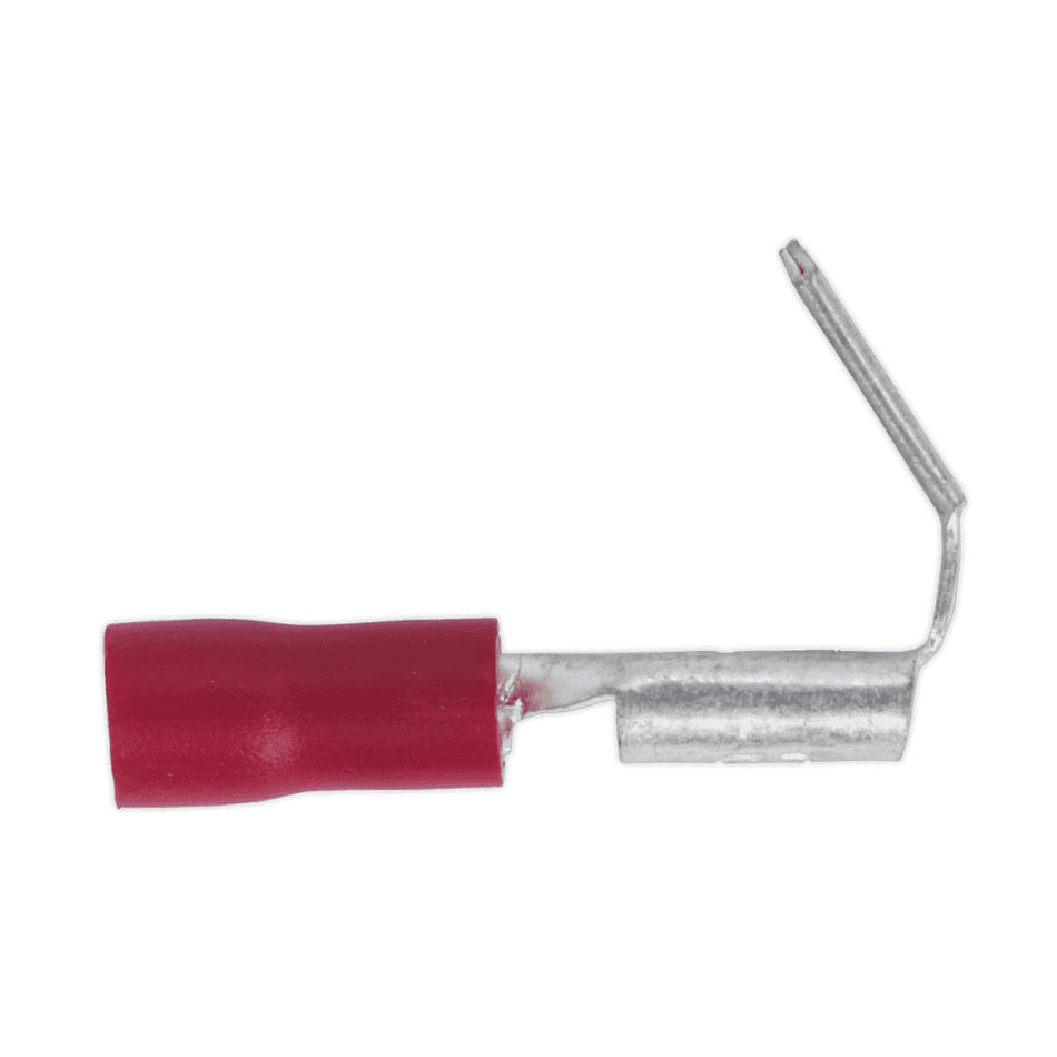Sealey Piggy-Back Terminal 6.3mm Red Pack of 100 Model No-20166