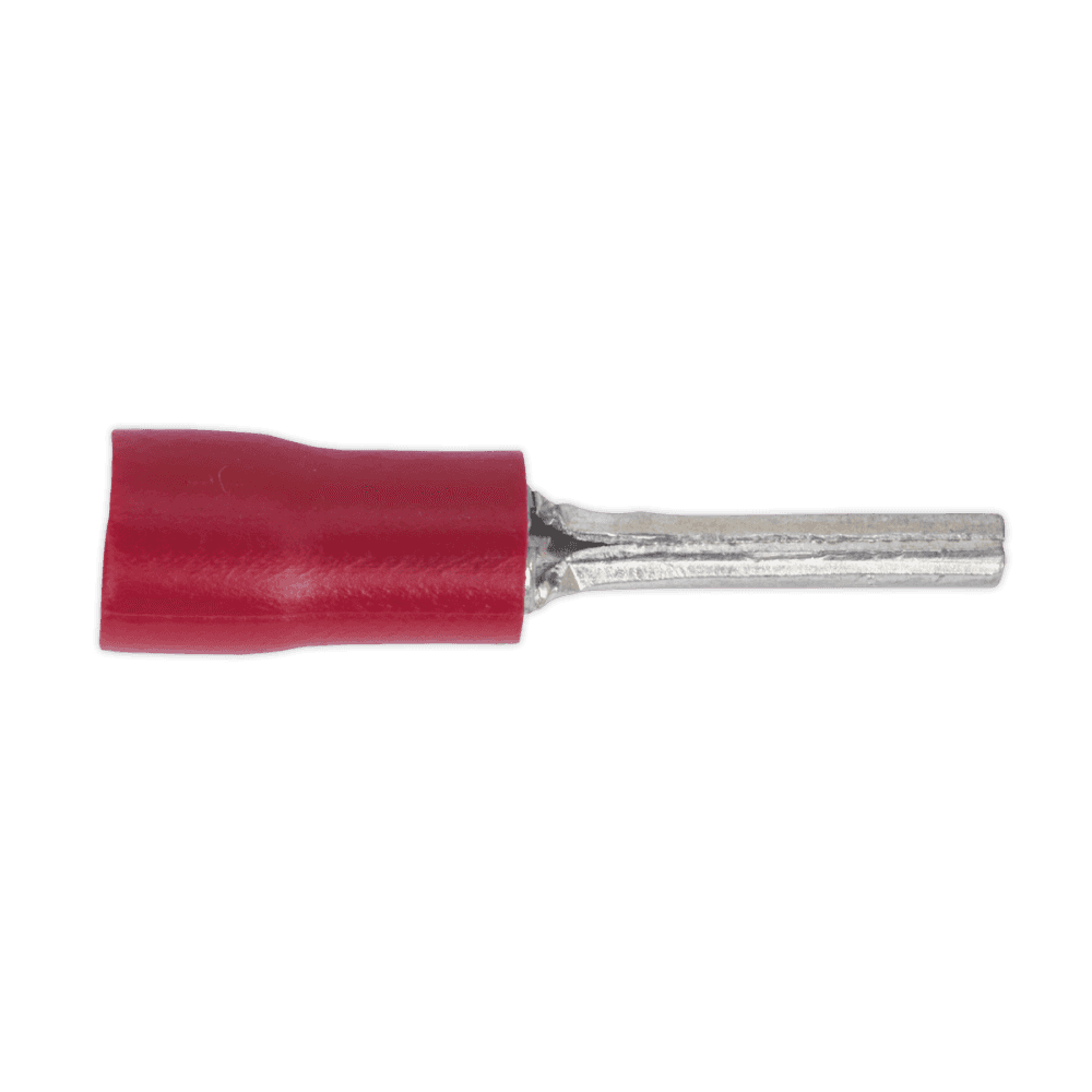 Sealey Easy-Entry Pin Terminal 12 x 1.9mm, Red - Pack of 100 Model No-20167