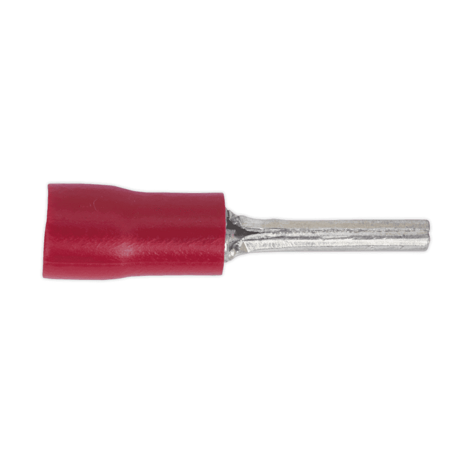 Sealey Easy-Entry Pin Terminal 12 x 1.9mm Red Pack of 100 Model No-20167