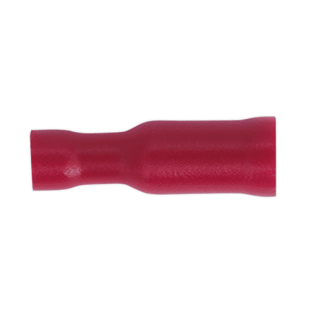 Sealey Female Socket Terminal 4mm, Red - Pack of 100 Model No-20172