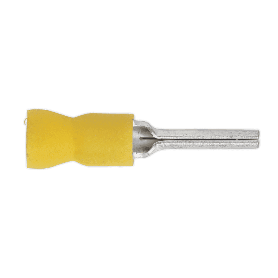Sealey Easy-Entry Pin Terminal 14 x 2.9mm Yellow Pack of 100 Model No-20193