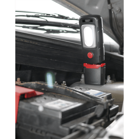 Sealey Rechargeable 360° Inspection Light 5W COB & 1W SMD LED - Black Model No-20220