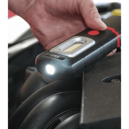 Sealey Rechargeable 360° Inspection Light 5W COB & 1W SMD LED - Black Model No-20220
