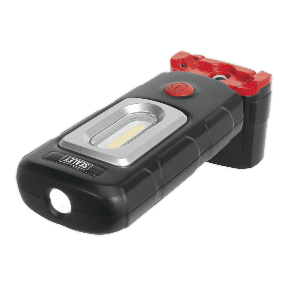 Sealey Rechargeable 360° Inspection Light 5W COB & 1W SMD LED - Black Model No-20220