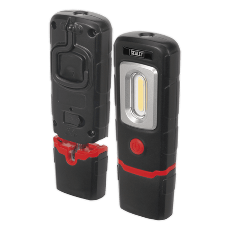 Sealey Rechargeable 360° Inspection Light 5W COB & 1W SMD LED - Black Model No-20220