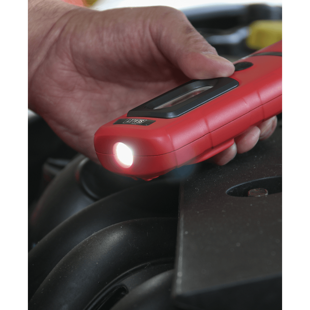 Sealey Rechargeable 360° Inspection Light 5W COB & 1W SMD LED - Red Model No-20221