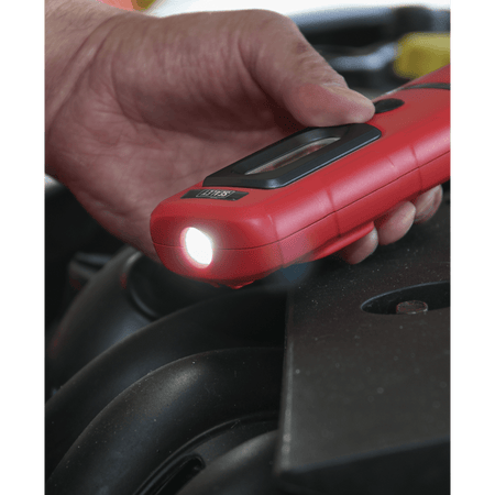 Sealey Rechargeable 360° Inspection Light 5W COB & 1W SMD LED - Red Model No-20221