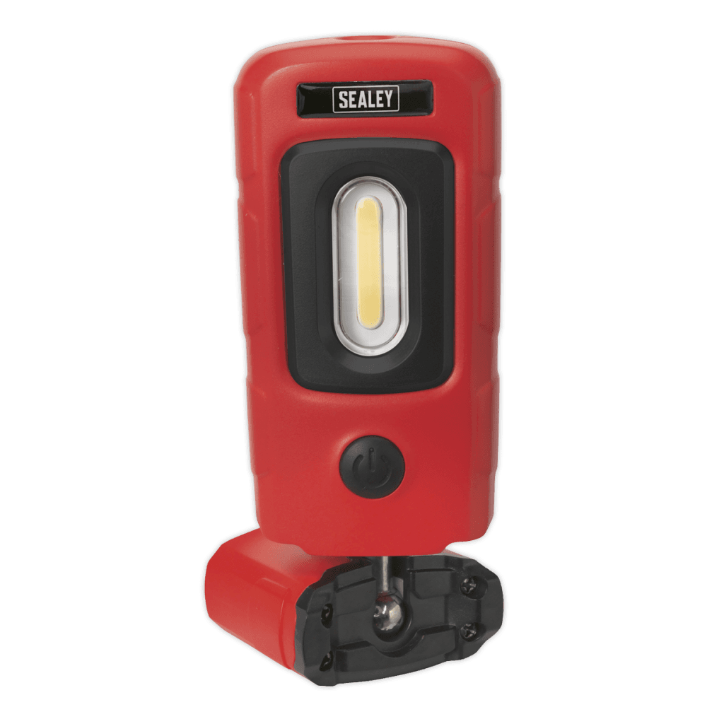 Sealey Rechargeable 360° Inspection Light 5W COB & 1W SMD LED - Red Model No-20221