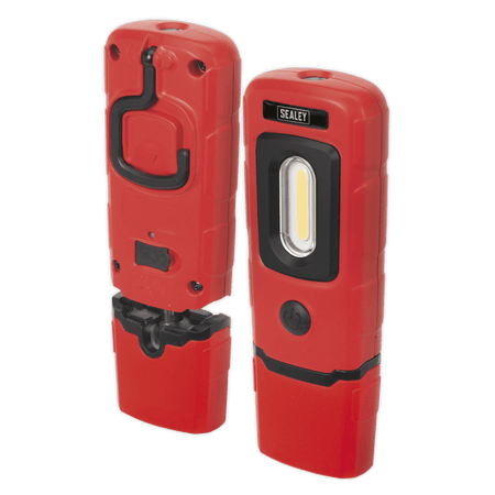 Sealey Rechargeable 360° Inspection Light 5W COB & 1W SMD LED - Red Model No-20221