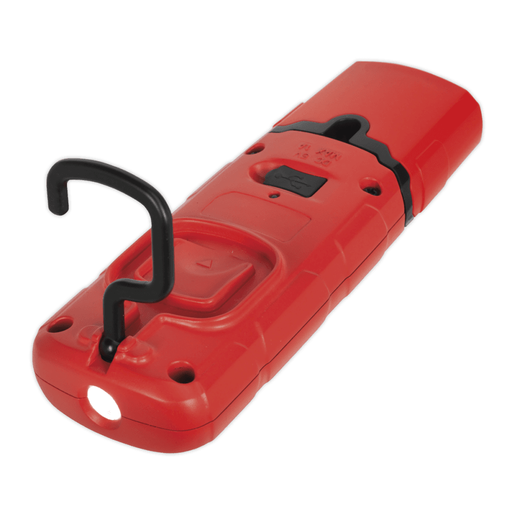 Sealey Rechargeable 360° Inspection Light 5W COB & 1W SMD LED - Red Model No-20221