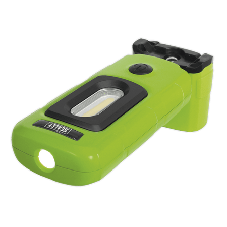 Sealey Rechargeable 360° Inspection Light 3W COB & 1W SMD LED - Green Model No-20222