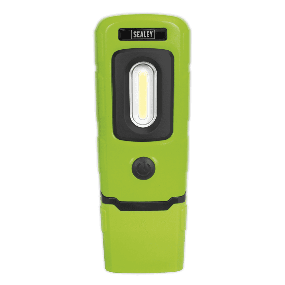 Sealey Rechargeable 360° Inspection Light 3W COB & 1W SMD LED - Green Model No-20222