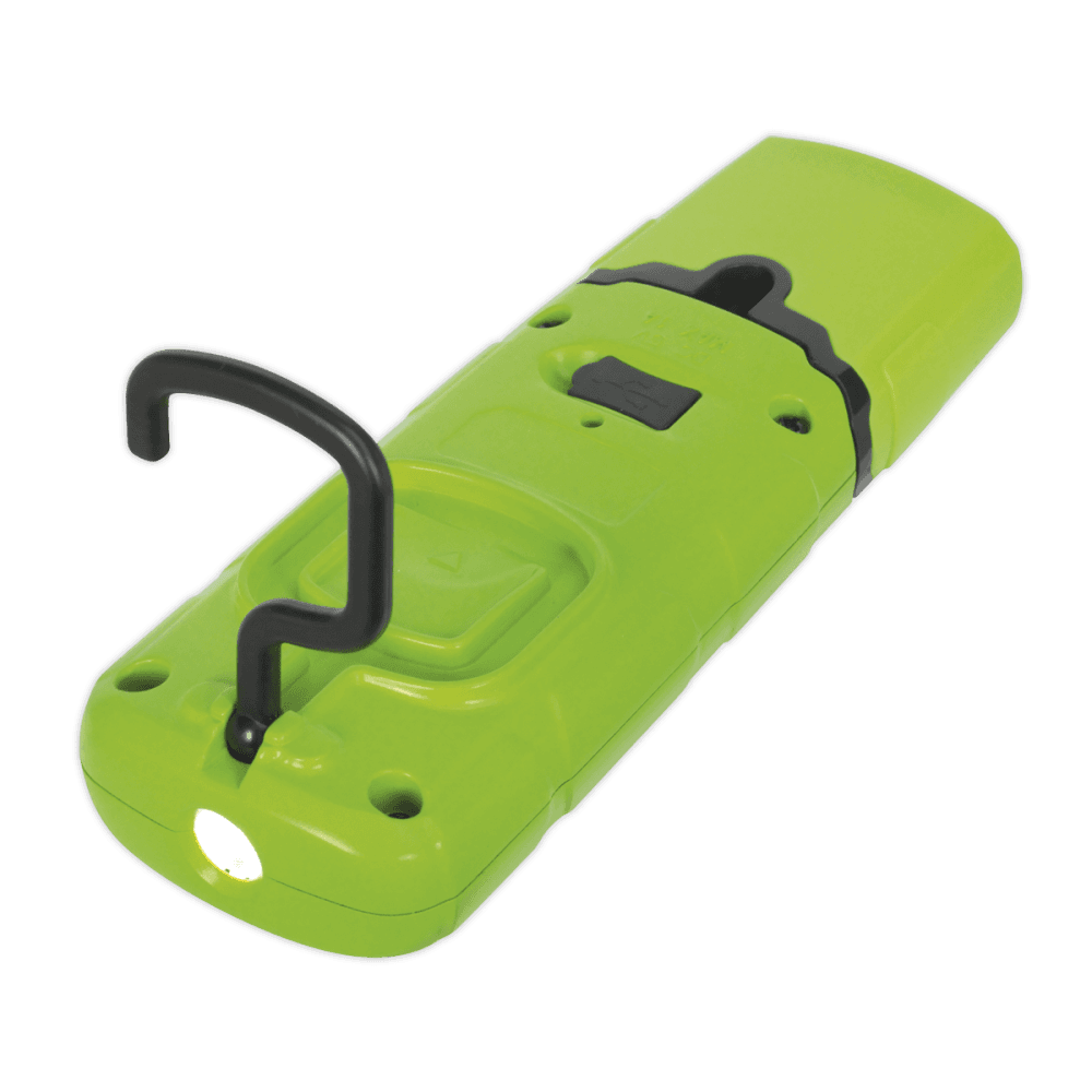 Sealey Rechargeable 360° Inspection Light 3W COB & 1W SMD LED - Green Model No-20222