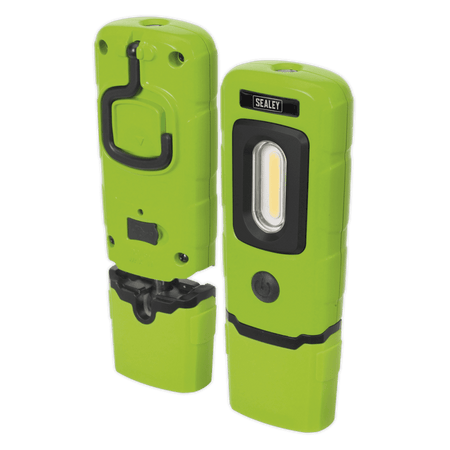 Sealey Rechargeable 360° Inspection Light 3W COB & 1W SMD LED - Green Model No-20222